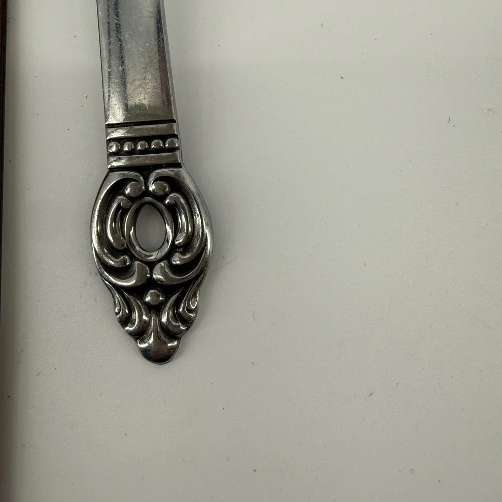 Oneida Danish Court Stainless Serving Spoon Tablespoon Flatware Silverware‎
